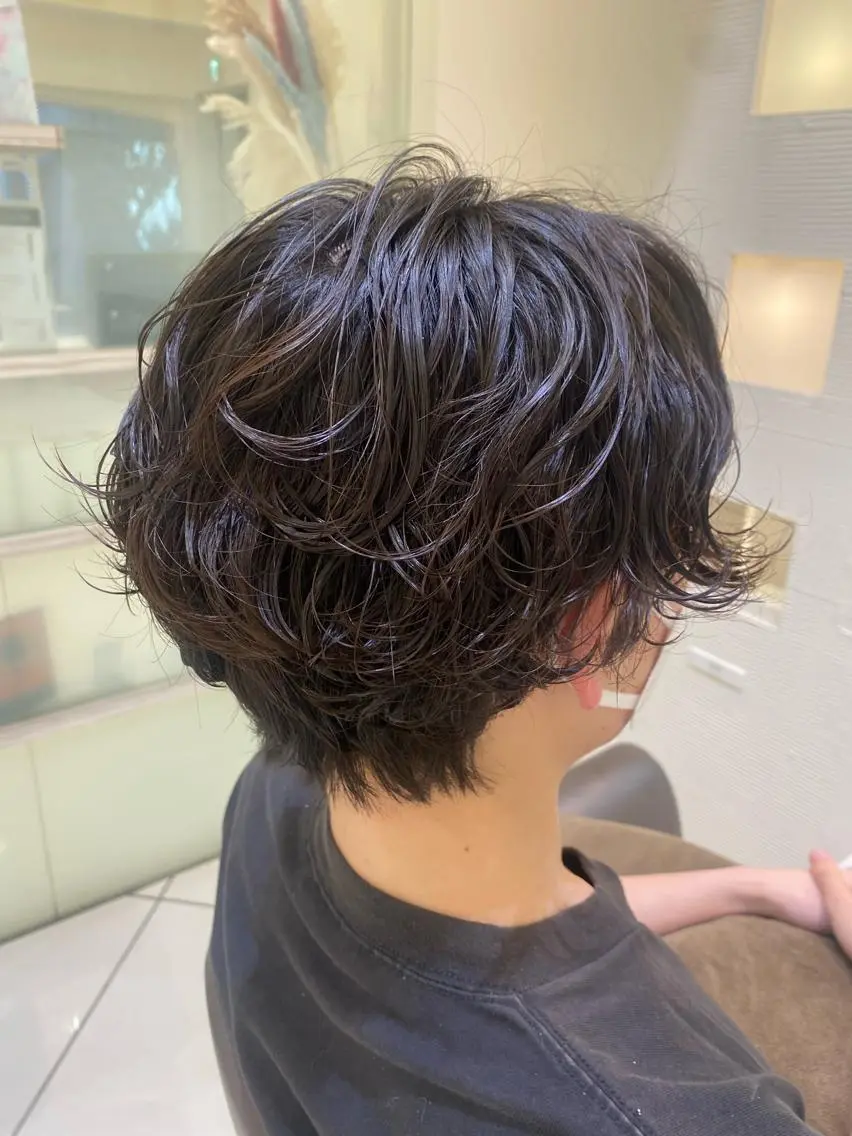メンズ 銀座メンズ専門🖤 叶奈々のヘアスタイル