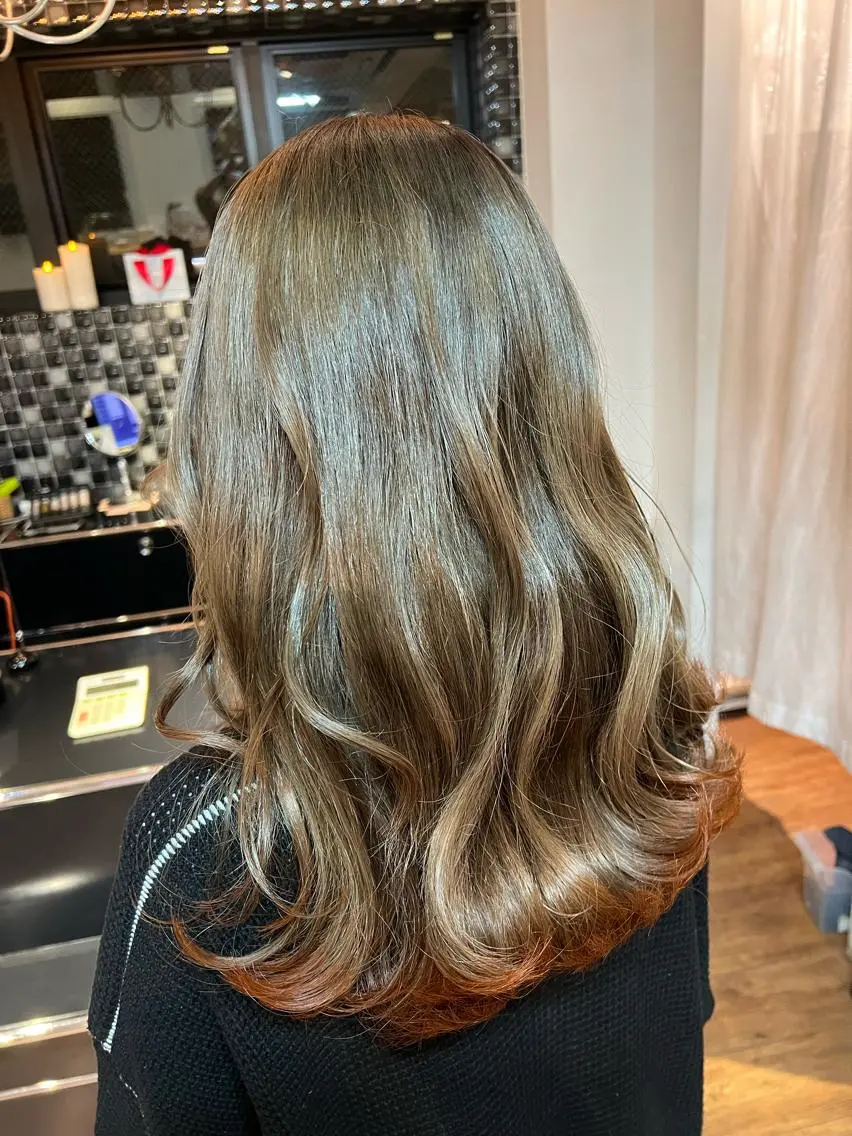 カラー ヘアカラー トリートメント 🐾 かとう 🐾のヘアスタイル