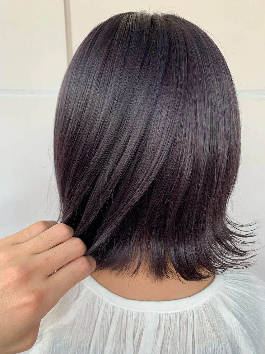 ショート カット ヘアカラー トリートメント 髪質改善will hairdesignのヘアスタイル