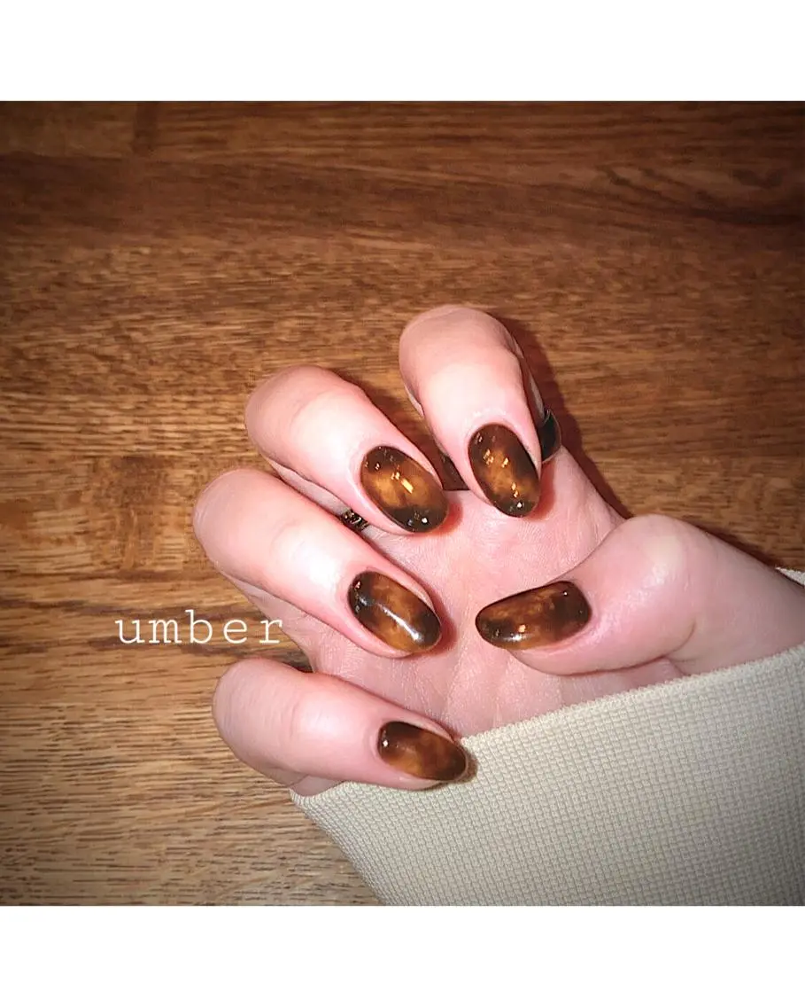ネイル クリアネイル フットネイル フレンチネイル マグネットネイル メンズネイル ハンドネイル umber 三茶1分のネイルデザイン