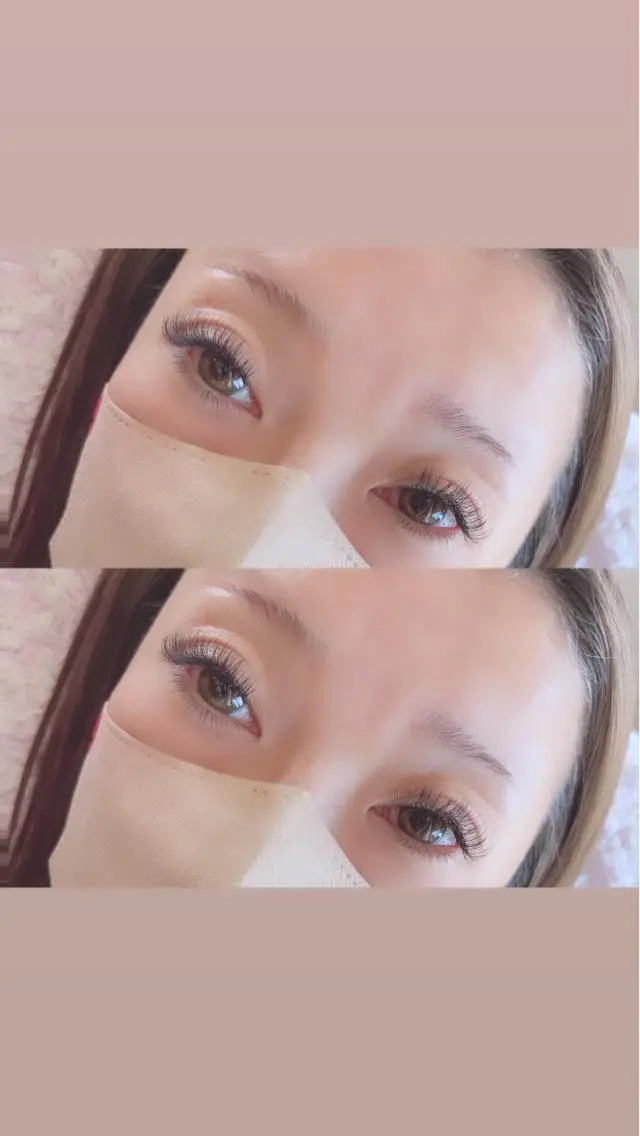 マツエク・マツパ 付け放題 Dカール フラットラッシュ マツエク Honey Salonのマツエク・マツパデザイン
