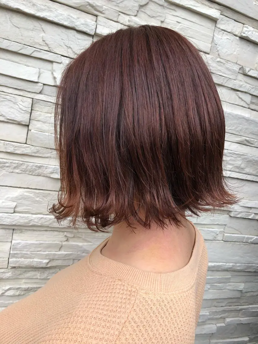 ショート ナチュラルスタイル/ 透明感カラー/比嘉のヘアスタイル
