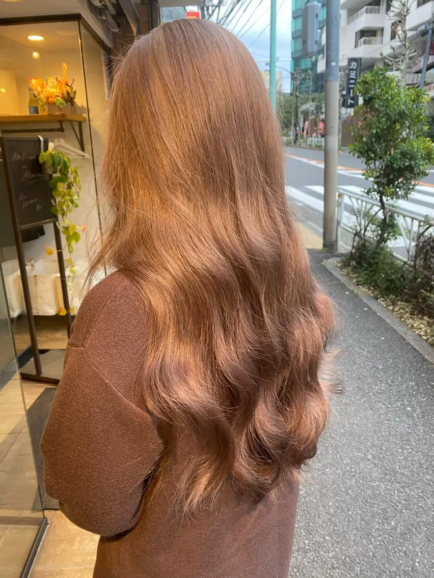 ロング カラー 上品韓国ヘア レイヤー/ayaのヘアスタイル