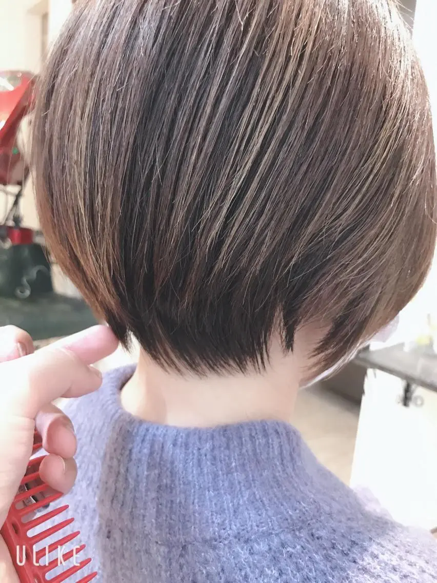 ショート drop/鶴見 /西巻大のヘアスタイル