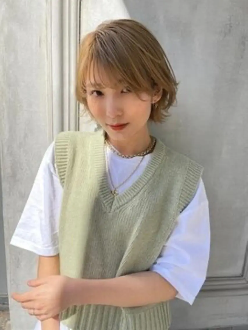 ショート Mika Haraguchiのヘアスタイル