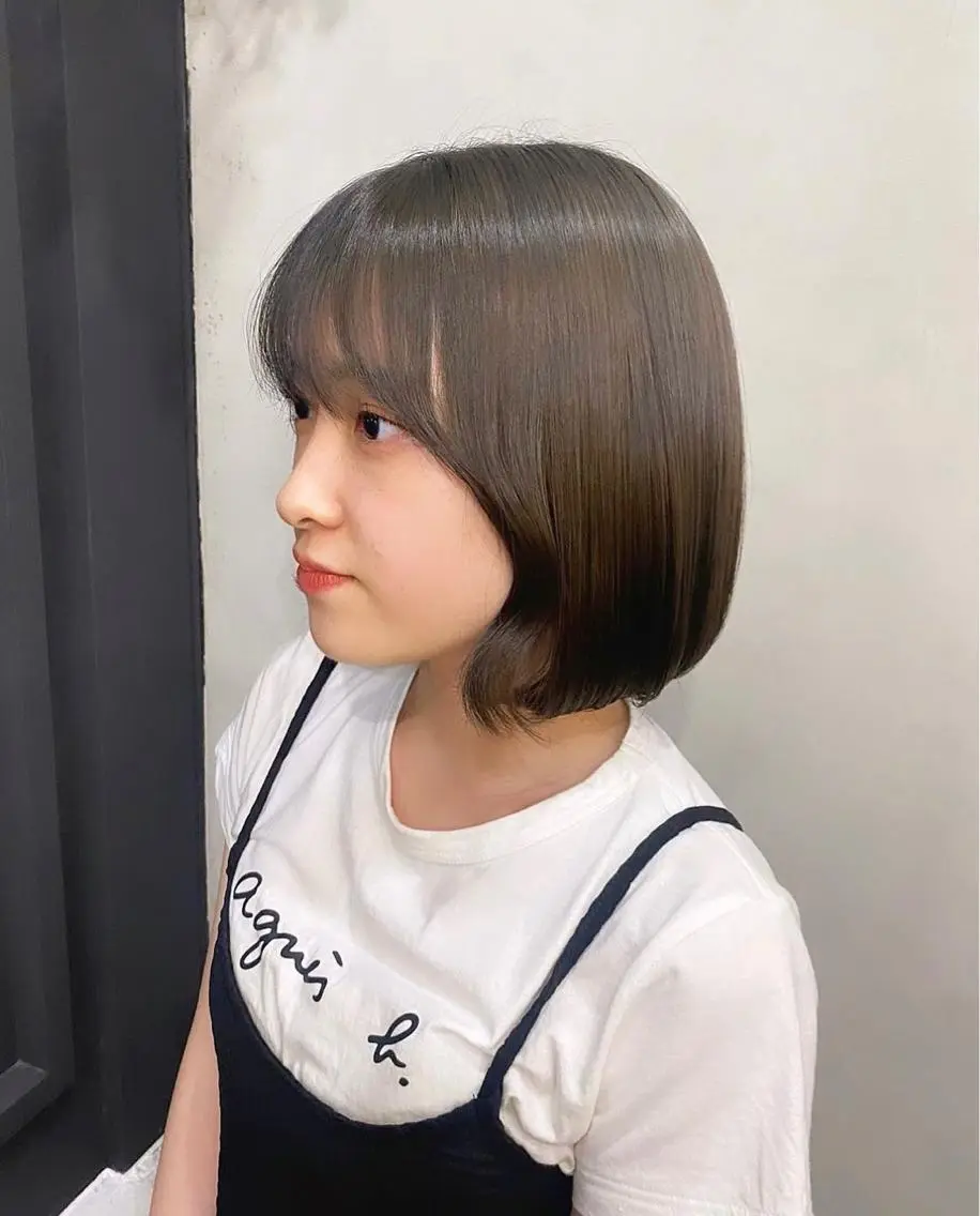 ミディアム ヘアカラー ヘッドスパ ✨レディースカット モデル募集✨イブキのヘアスタイル