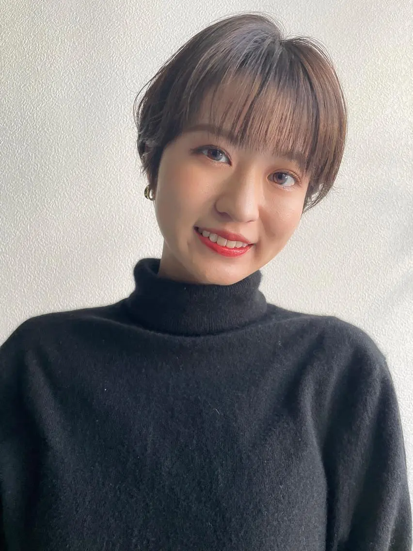 ショート ショートヘア 丸茂 聖名のヘアスタイル
