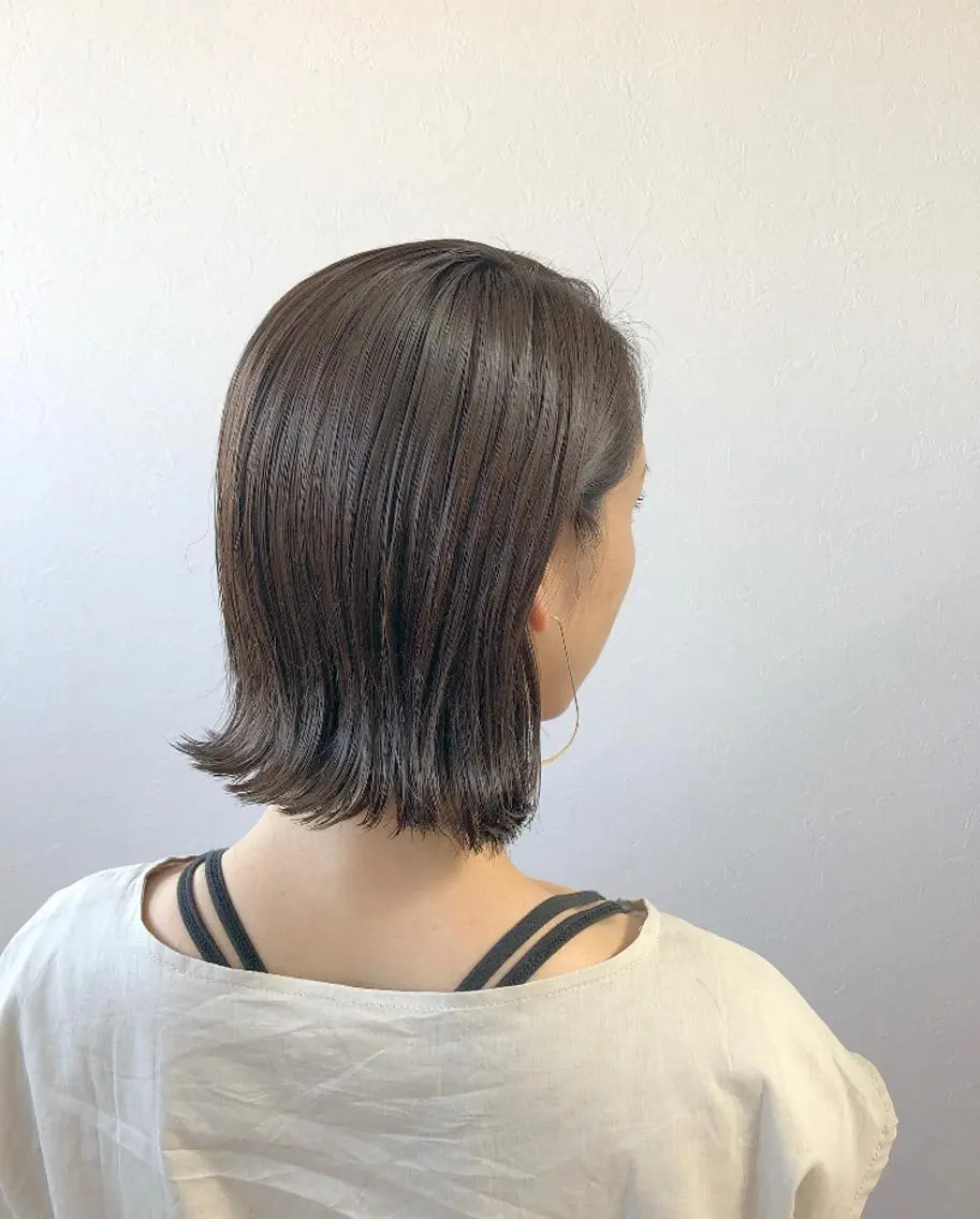 ショート ヘアカラー トリートメント 遠藤 和美のヘアスタイル