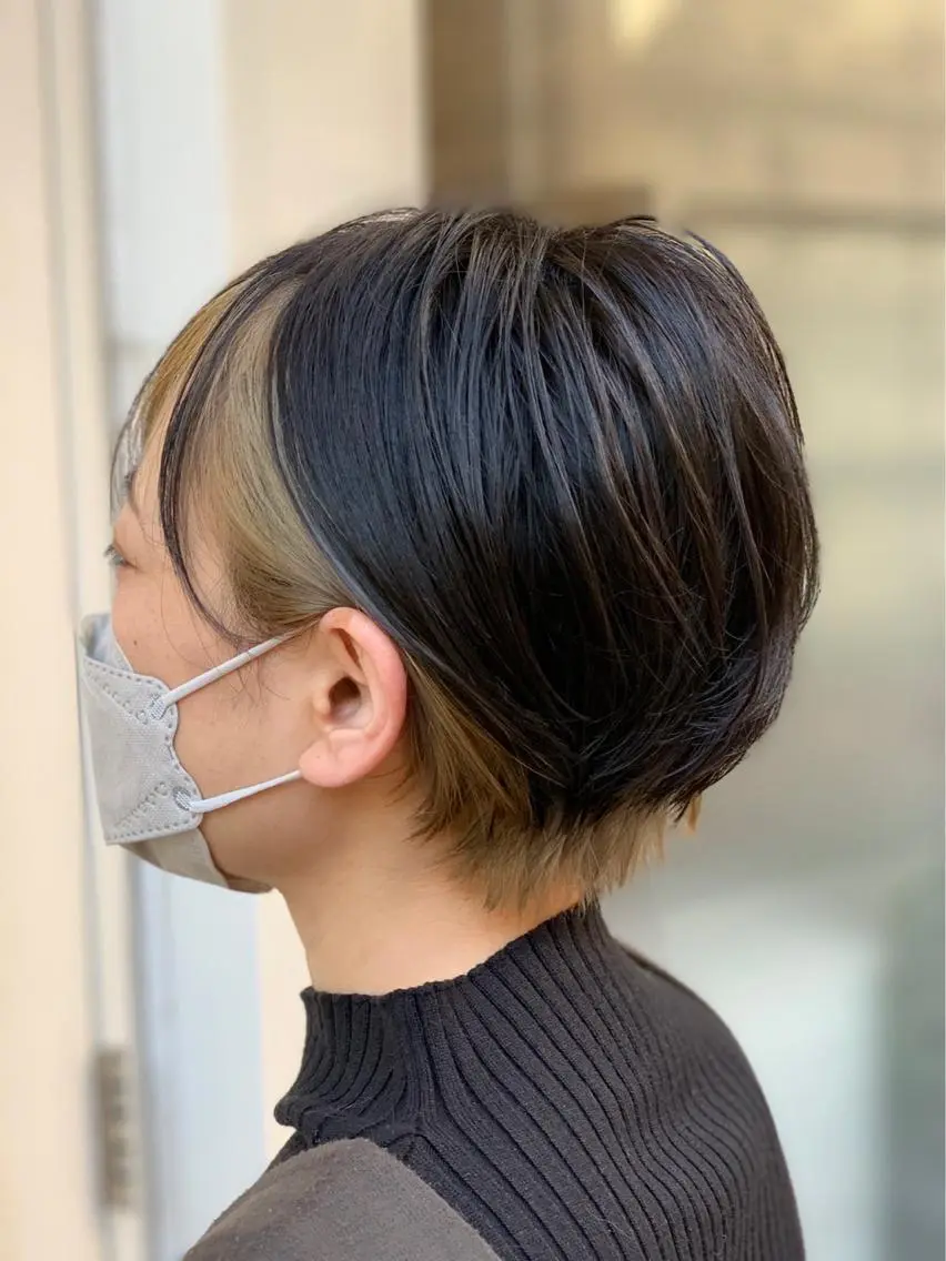 ショート カラー 🫟Blanco🫟 Color&Careのヘアスタイル