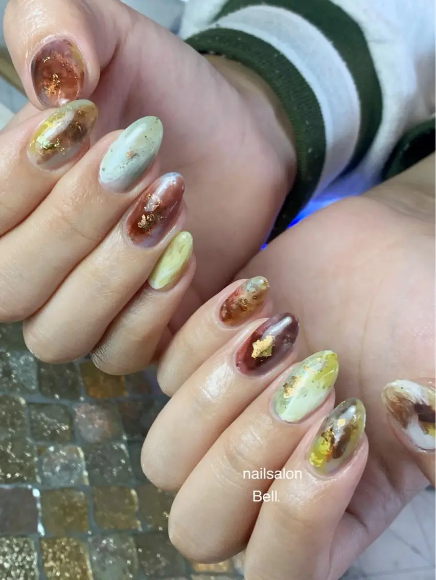 ネイル ニュアンスネイル Y. Reonaのネイルデザイン