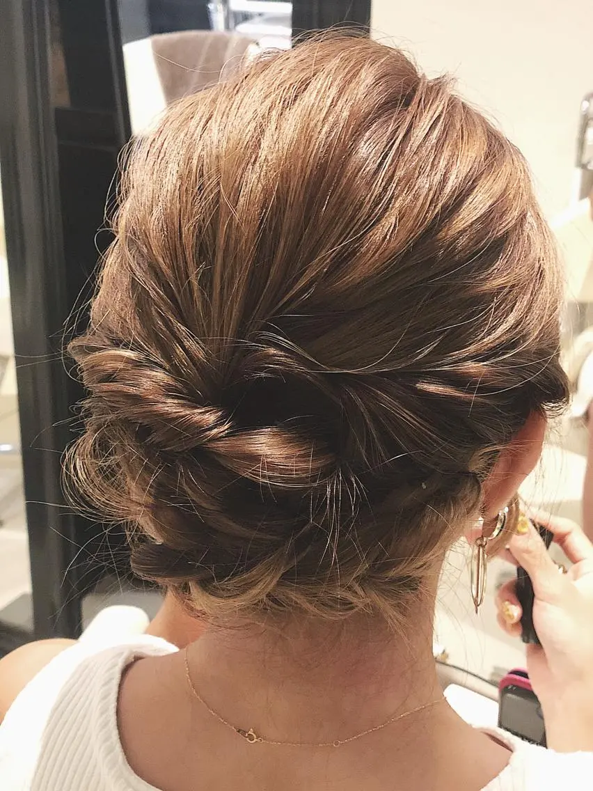 ショート ヘアアレンジ BREK 袋井店のヘアスタイル