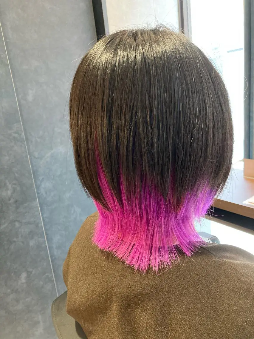 ショート カラー カット ヘアカラー 宮下 弦也のヘアスタイル