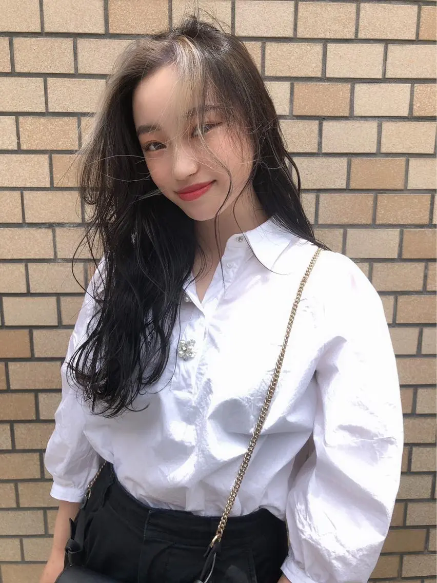 ロング カラー ハイライトカラー ハイライト ヘアカラー PAIR DAISUKEのヘアスタイル