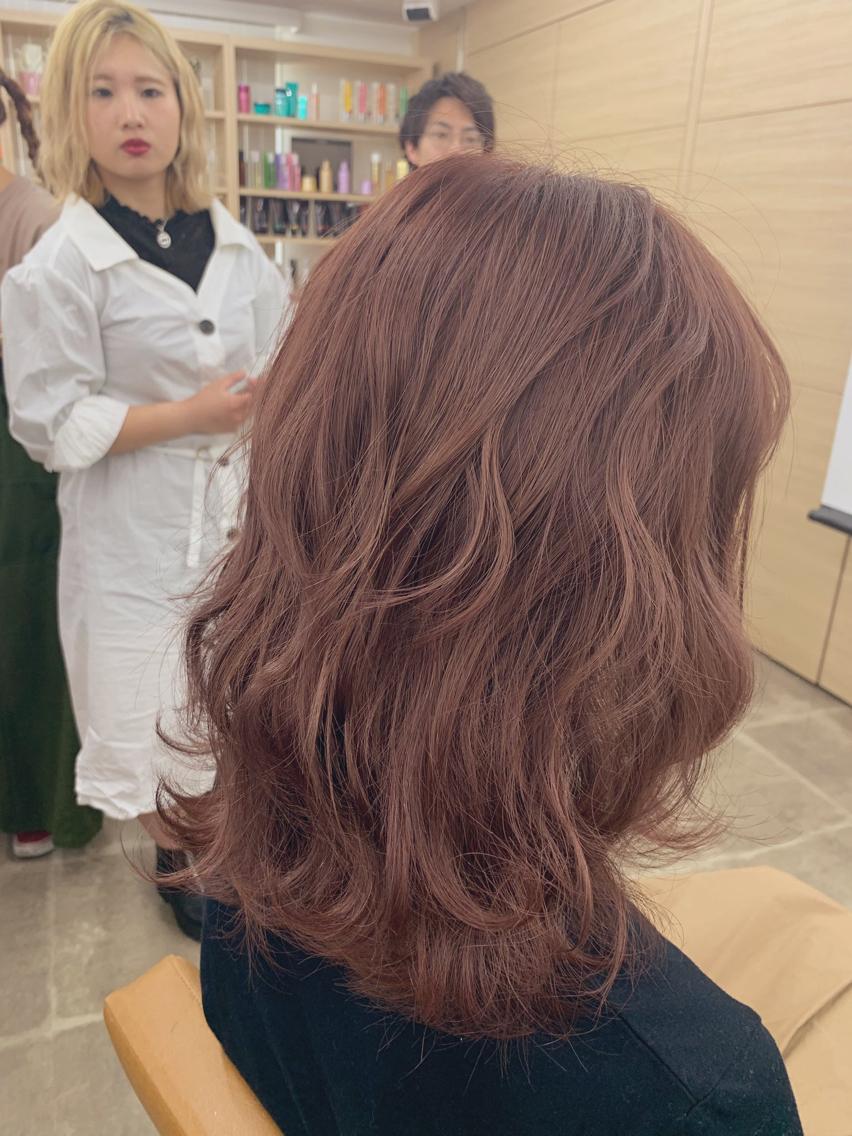 カラー 古川 永遠のヘアスタイル