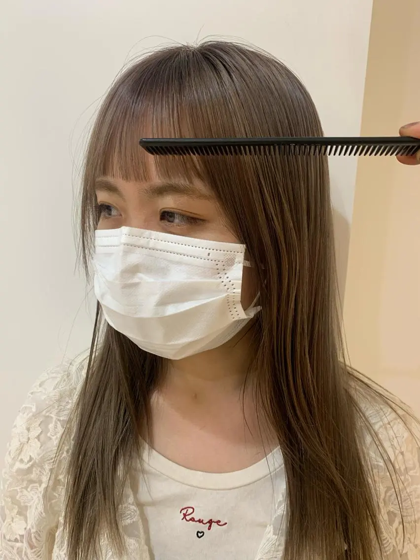 ロング 斉藤 未佳のヘアスタイル