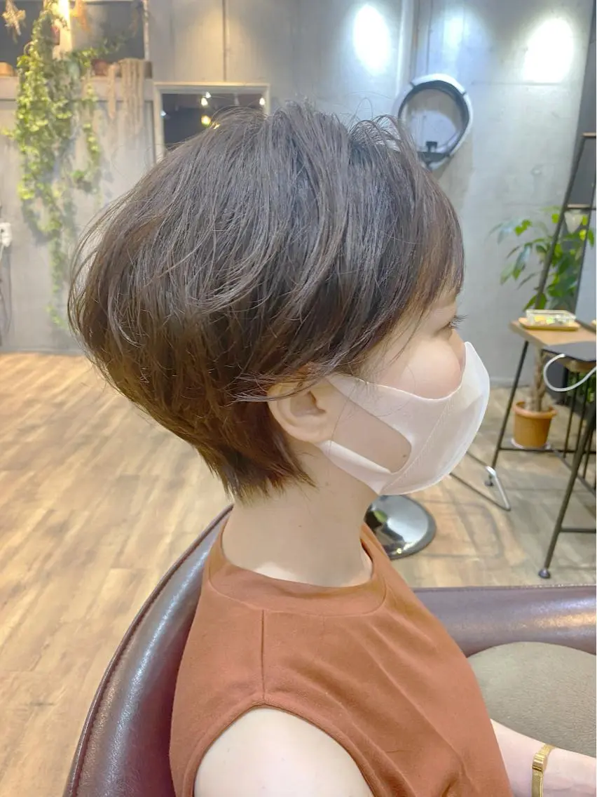 ショート パーマ 増山 大起のヘアスタイル