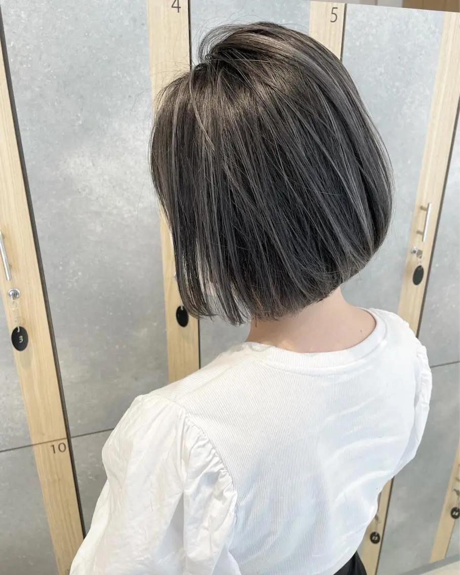 ショート カラー ヘアカラー トリートメント メンズパーマ特化🏅 中村 凌のヘアスタイル