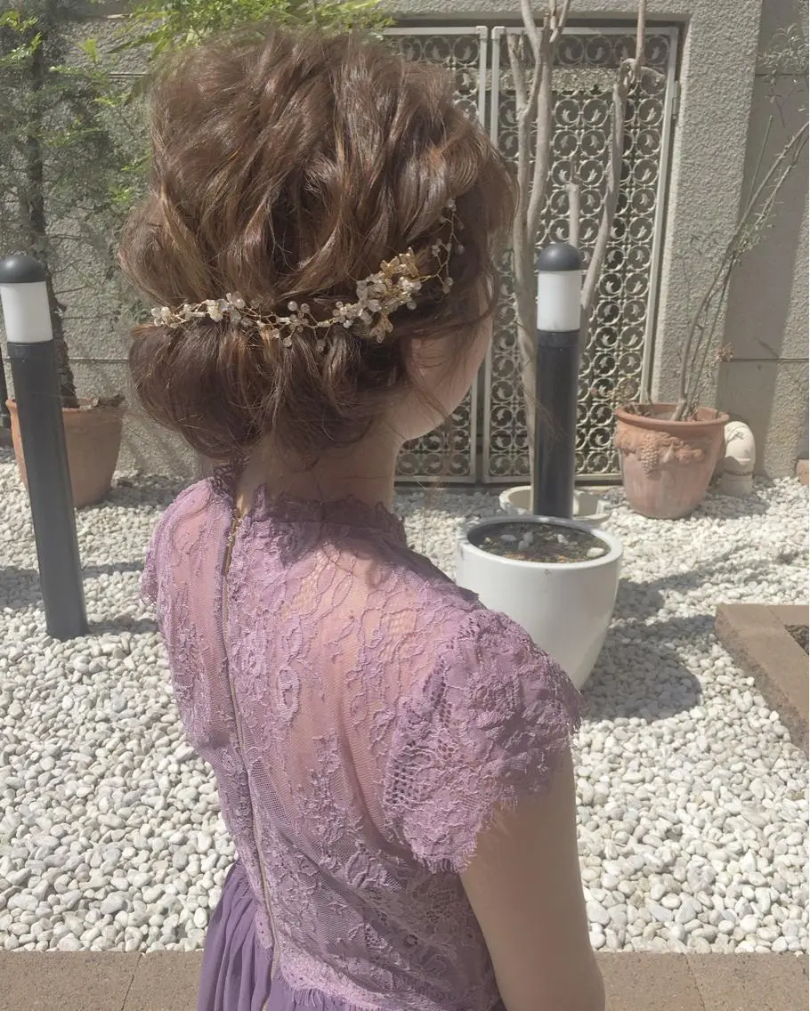 ヘアアレンジ ヘアセット 佐藤 奈佳子 サトウ ナカコのヘアスタイル