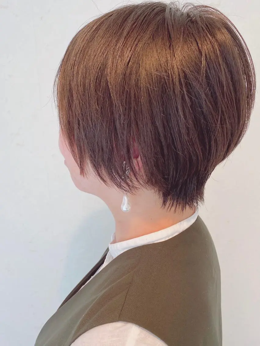 ショート 伊藤 さやかのヘアスタイル