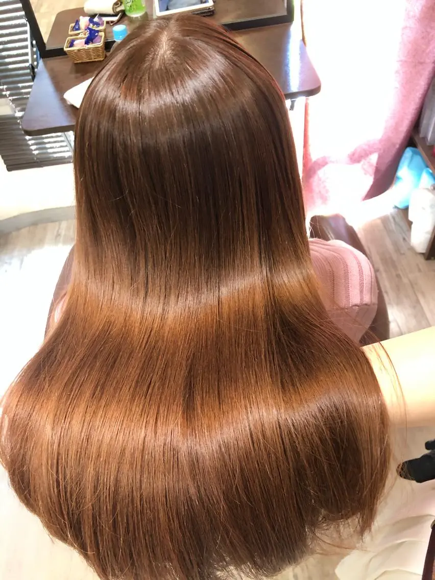 ロング カラー カット ヘアカラー トリートメント SHIORI💜口コ ミNo.1艶カラーのヘアスタイル