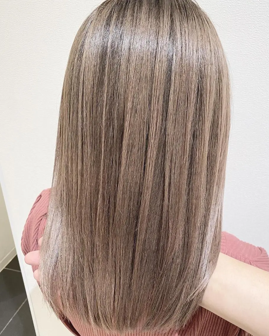ロング カラー 髪質改善 ヘアカラー トリートメント 高橋凜/髪質改善/ 縮毛矯正/カラーのヘアスタイル