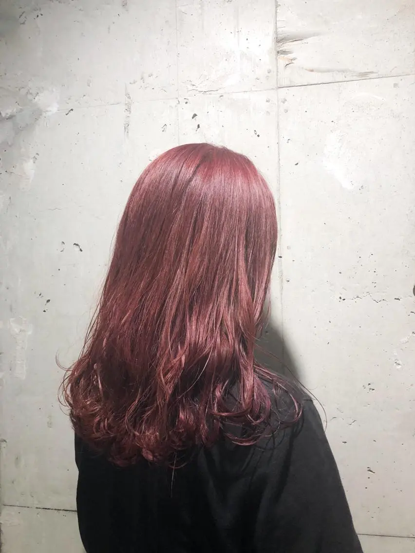セミロング カラー パーマ ヘアアレンジ メンズ キッズ ネイル マツエク・マツパ メンズブリーチ ブリーチ 当日予約⭕️ Rene’のヘアスタイル