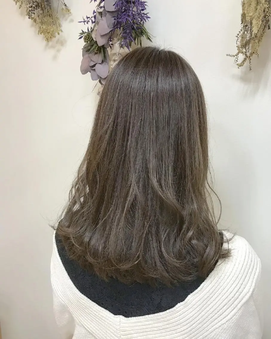 ロング ハイライト トリートメント MARRON 🍊mihoのヘアスタイル