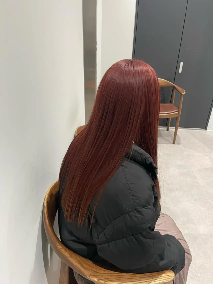 ミディアム カット ヘアカラー トリートメント minatsu 東京の技術を京都でのヘアスタイル