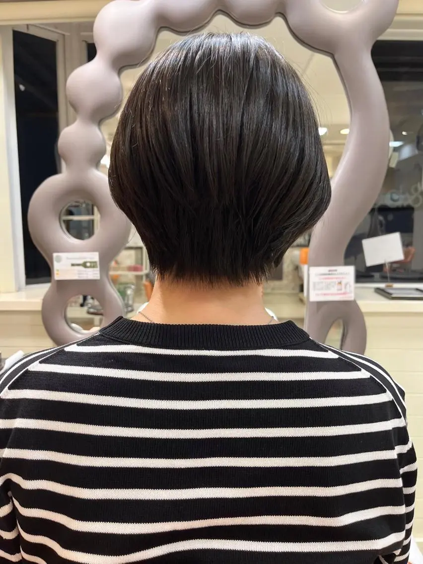 ショート ボブ/透明感カラー /大宮/たぐち🥣のヘアスタイル