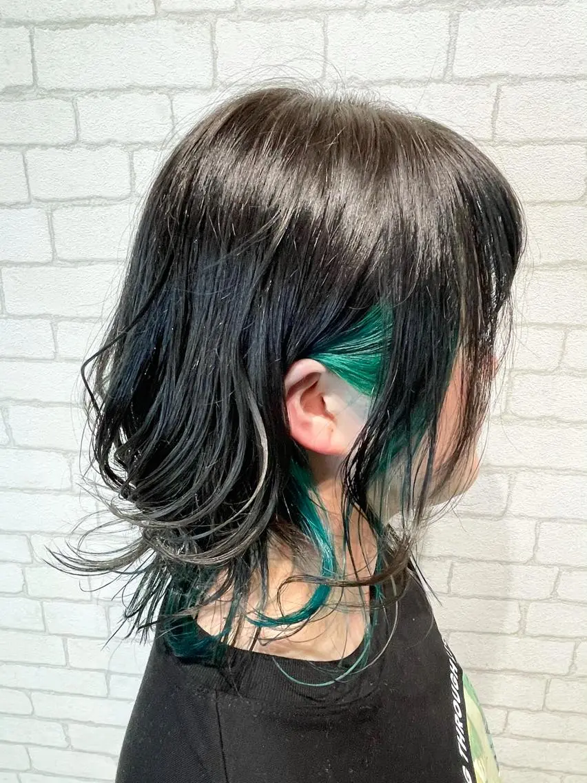 ミディアム カラー AMITYメンズ特化 ASUMIのヘアスタイル