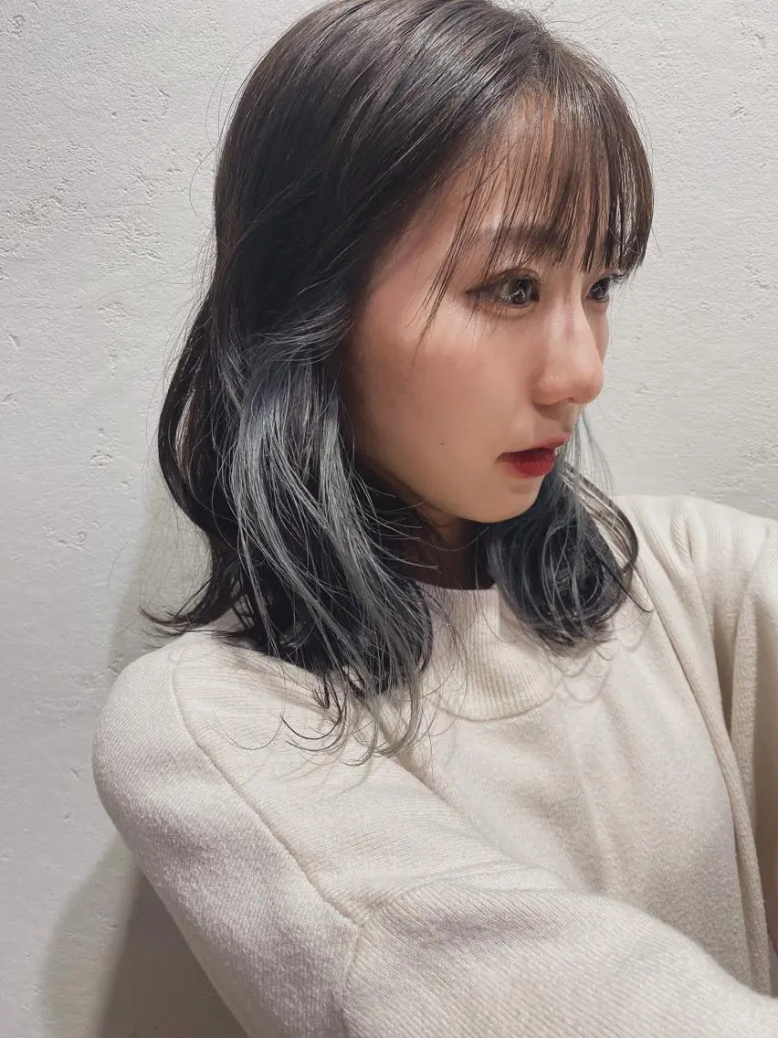 ミディアム ♡レイヤーカット れお♡のヘアスタイル