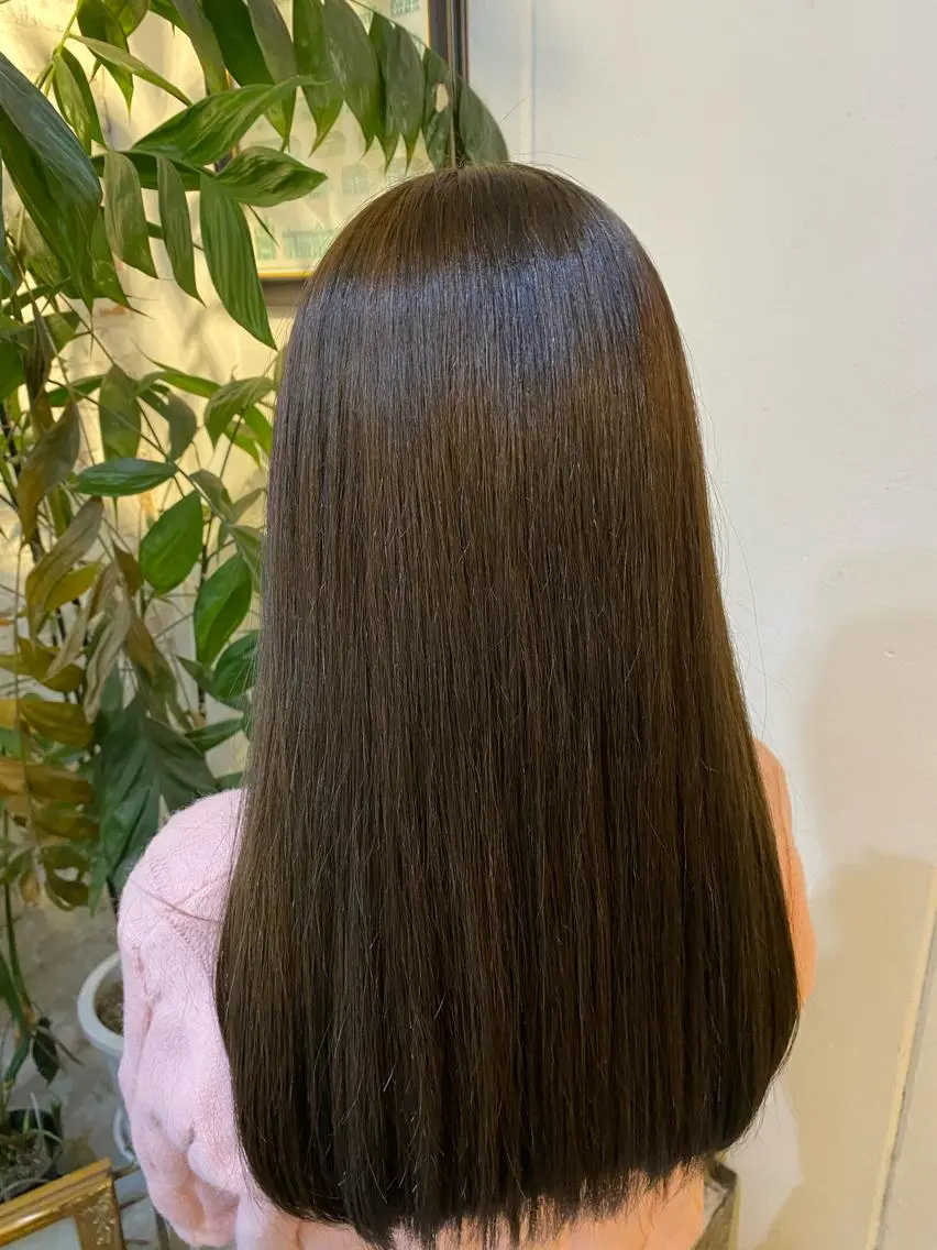 ロング カラー カット ヘアカラー 長濱 俊のヘアスタイル