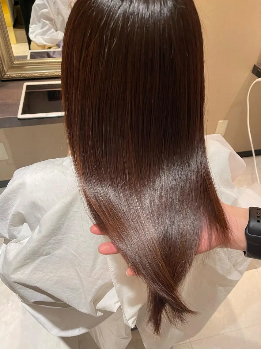 セミロング トリートメント 🫧美髪縮毛矯正 🫧SEKIのヘアスタイル
