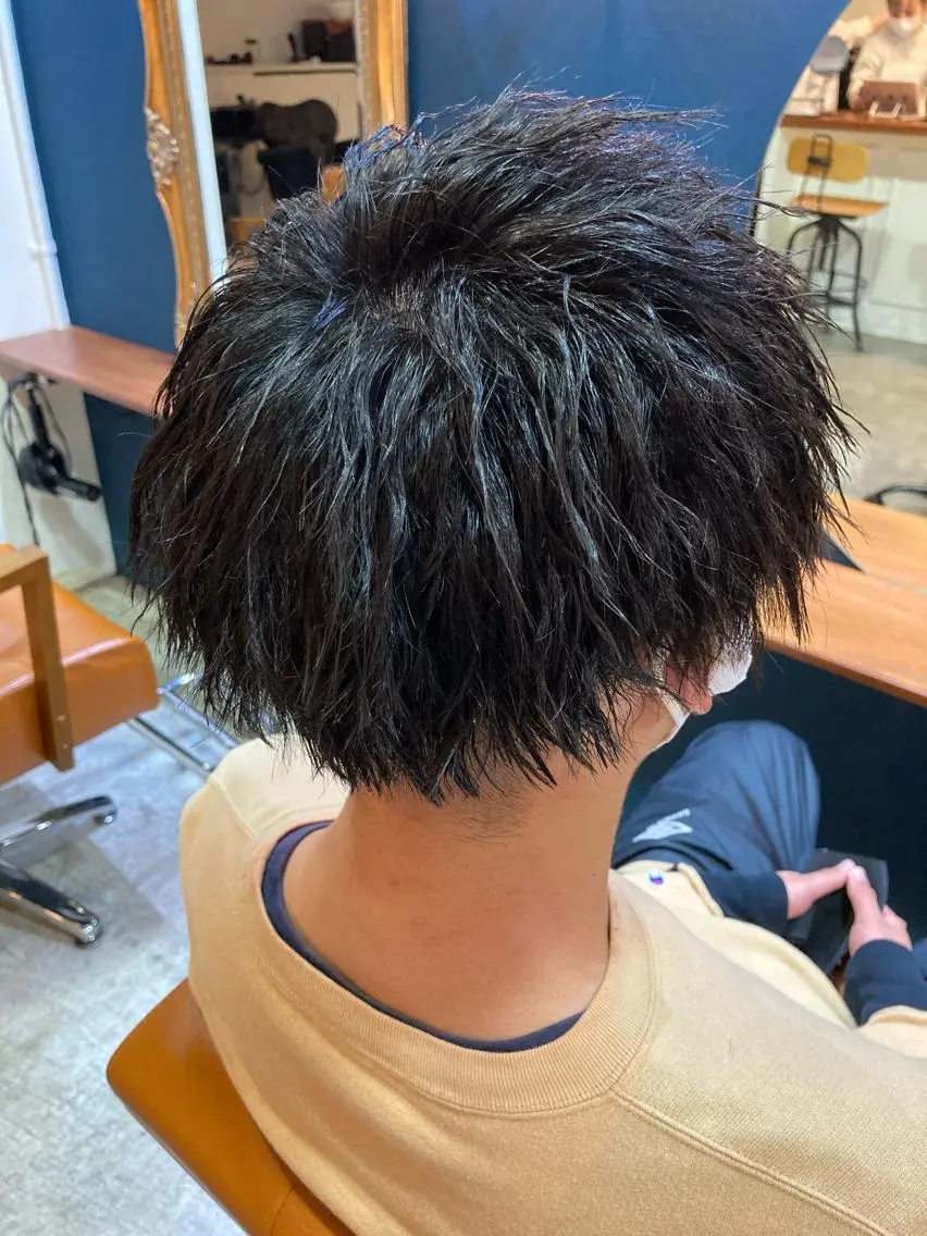 メンズ カット パーマ メンズ特化 TAKUYAのヘアスタイル