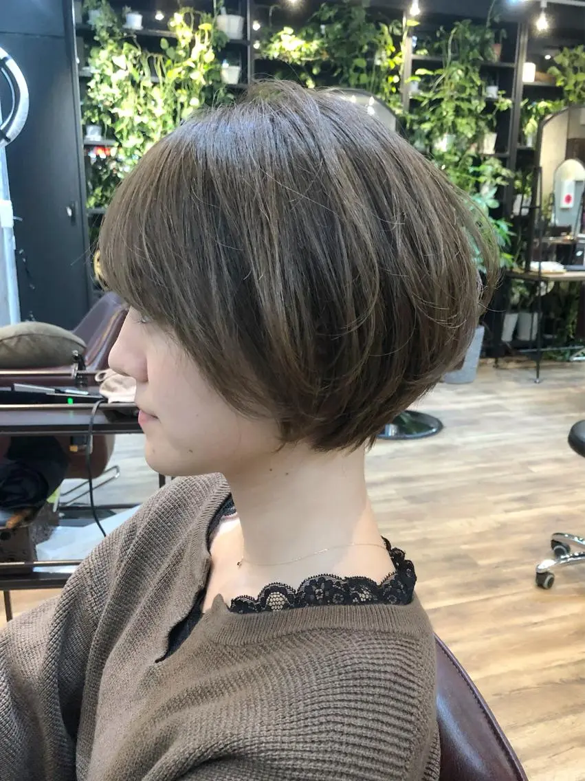 ショート カラー 増山 大起のヘアスタイル