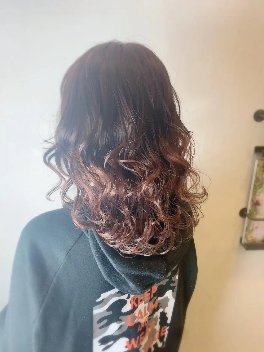 セミロング カラー カット ヘアカラー トリートメント 💎JADE GRACE💎のヘアスタイル