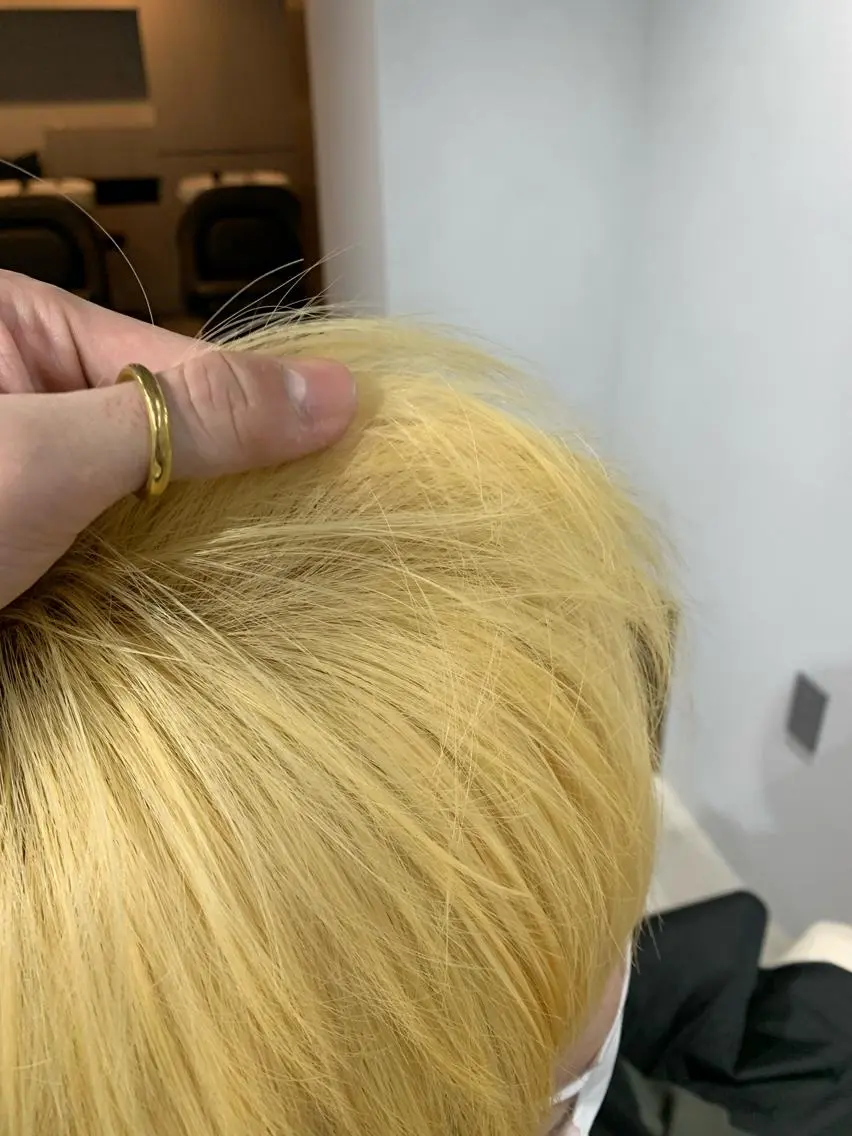 ミディアム カラー パーマ ボブパーマコテ巻き風 パーマNo1深江秀平のヘアスタイル