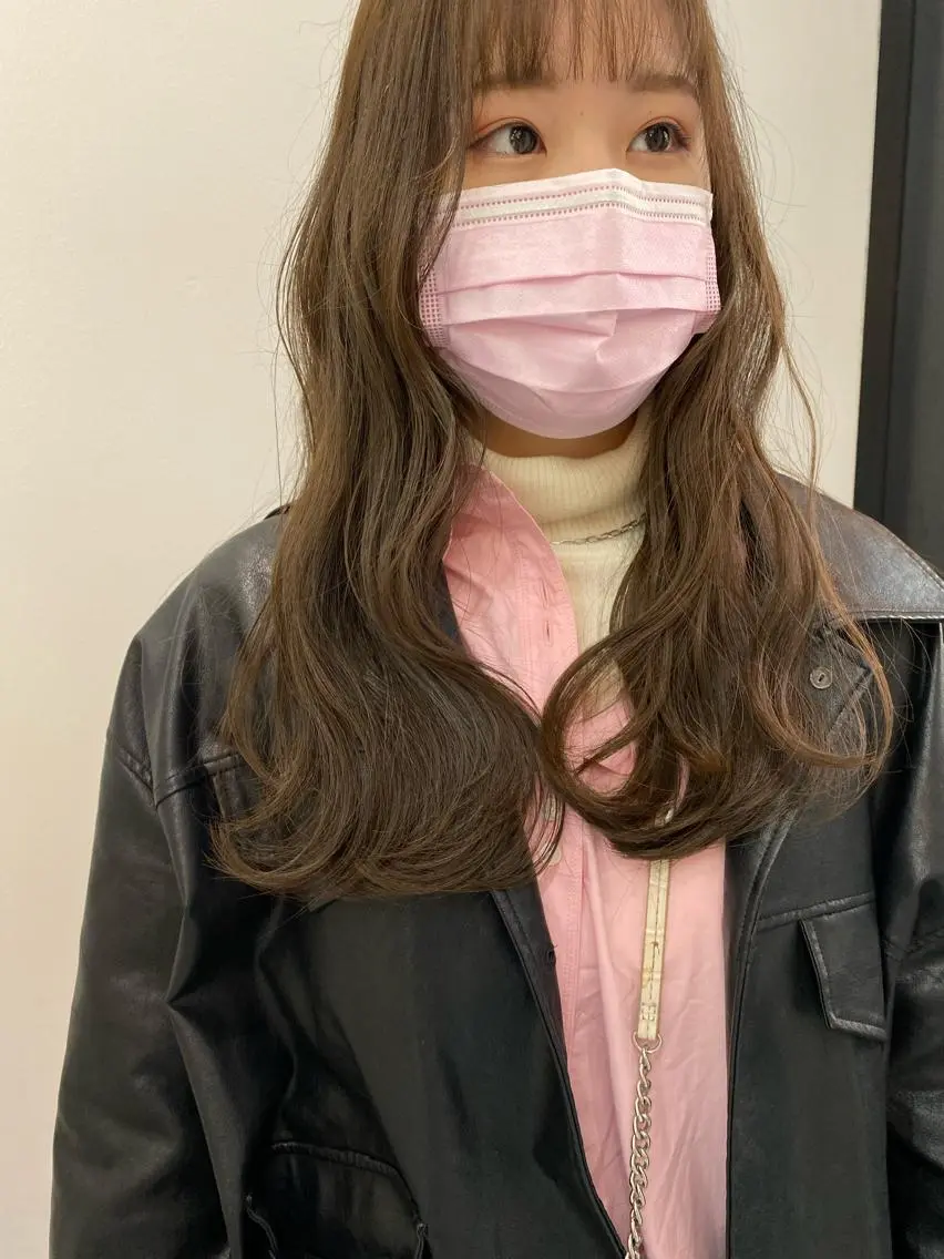 ロング カラー ヒラノホナミ 🫧透ける艶髪🫧のヘアスタイル