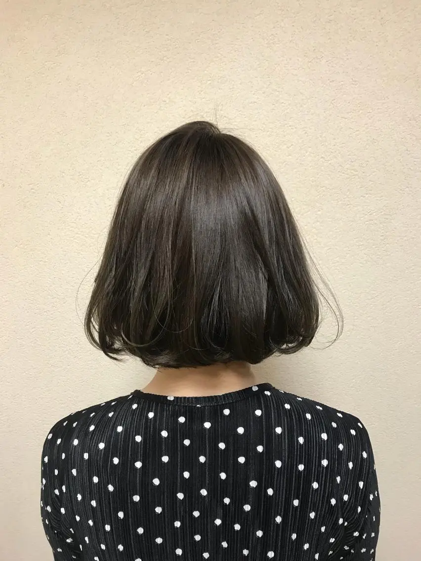 ショート アッシュ 髪質改善/縮毛矯正 /美髪🩵イケダのヘアスタイル