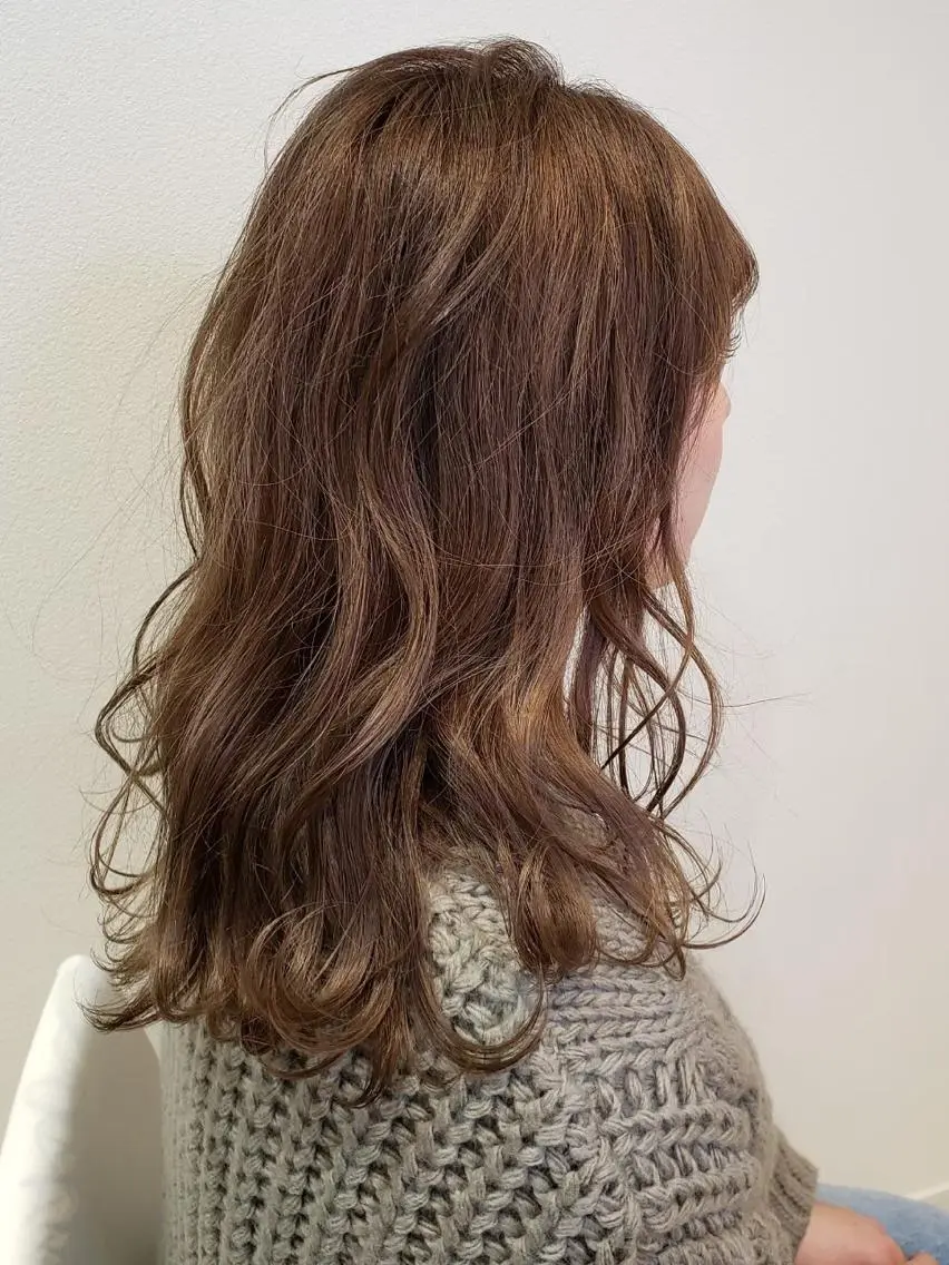 ロング 大谷 優馬のヘアスタイル