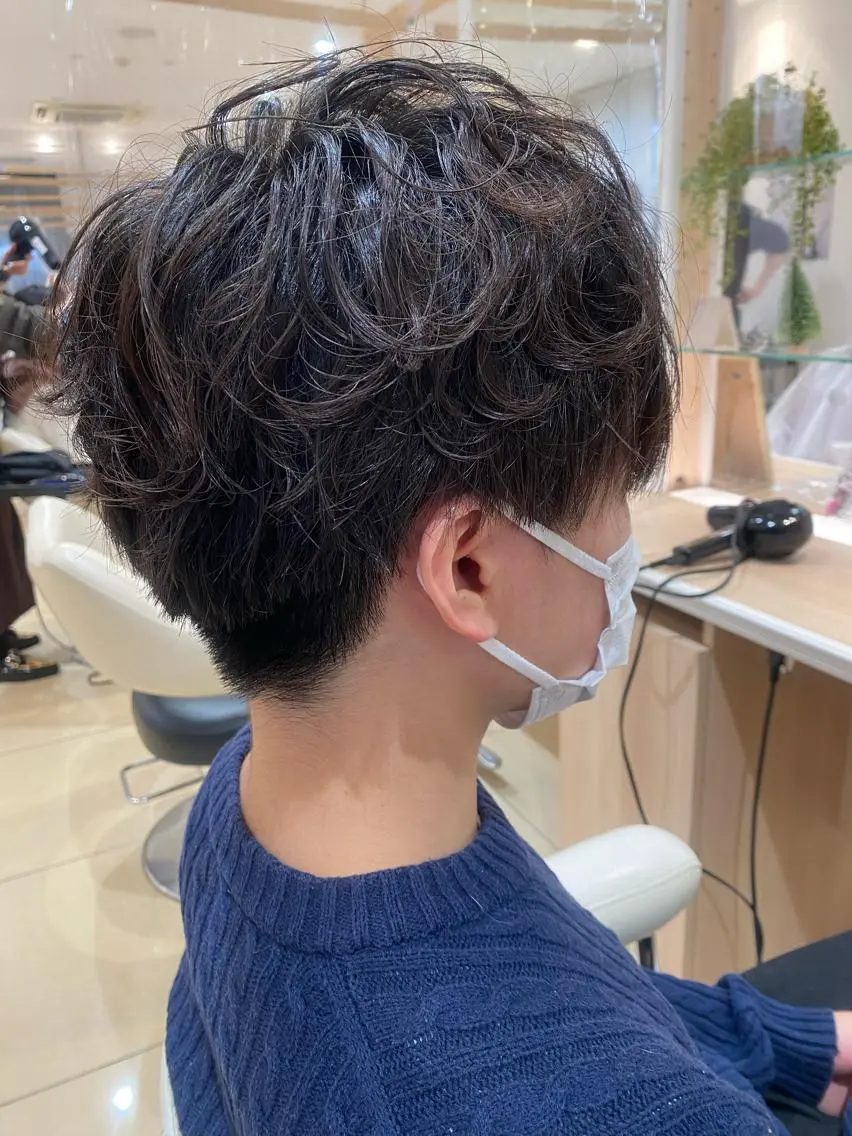 パーマ メンズ 🩵波巻き/ツイスパ HARU💎のヘアスタイル