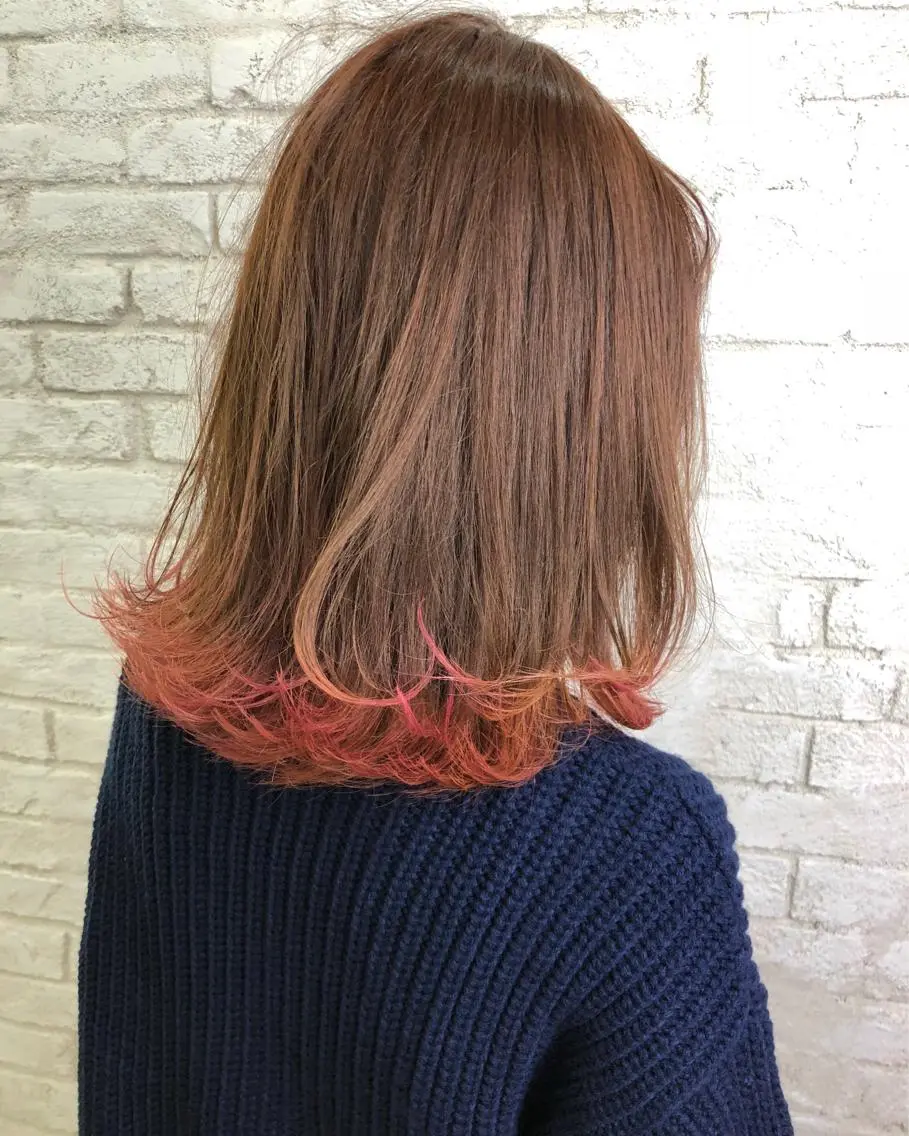 ミディアム カラー ヘアアレンジ 【池袋/スパイキー ショート】ⓝⓘⓜⓤのヘアスタイル