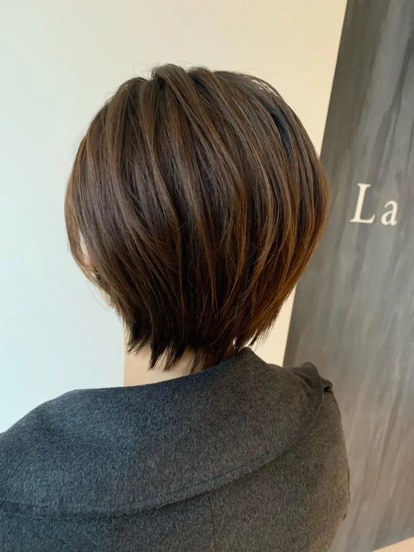 ショート 福田 美波のヘアスタイル