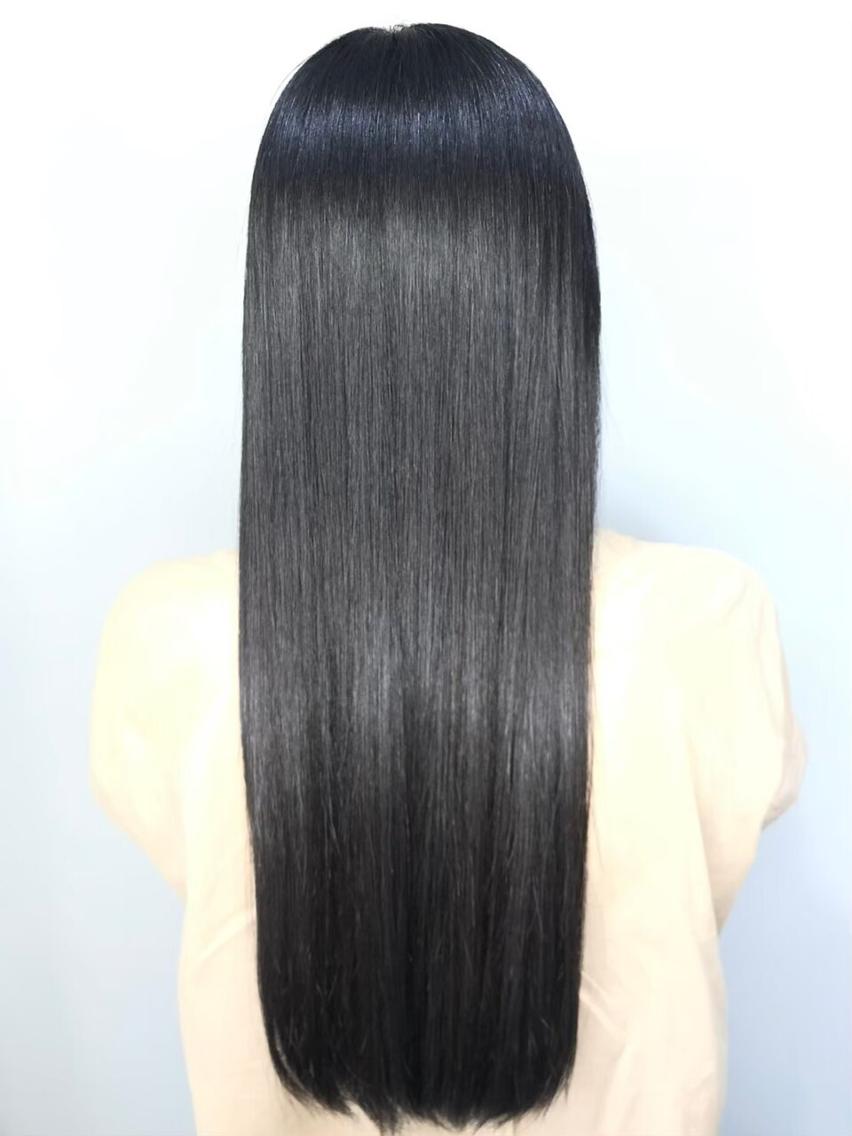 ミディアム カラー アディクシーカラー アッシュ ブルーカラー ダークアッシュ イヤリングカラー トップスタイリスト ✨KIRIKA中野✨のヘアスタイル