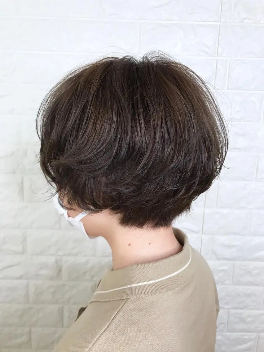 ショート カラー パーマ カット ヘアカラー 髪質改善縮毛矯正 美容師✂️山崎竜二のヘアスタイル