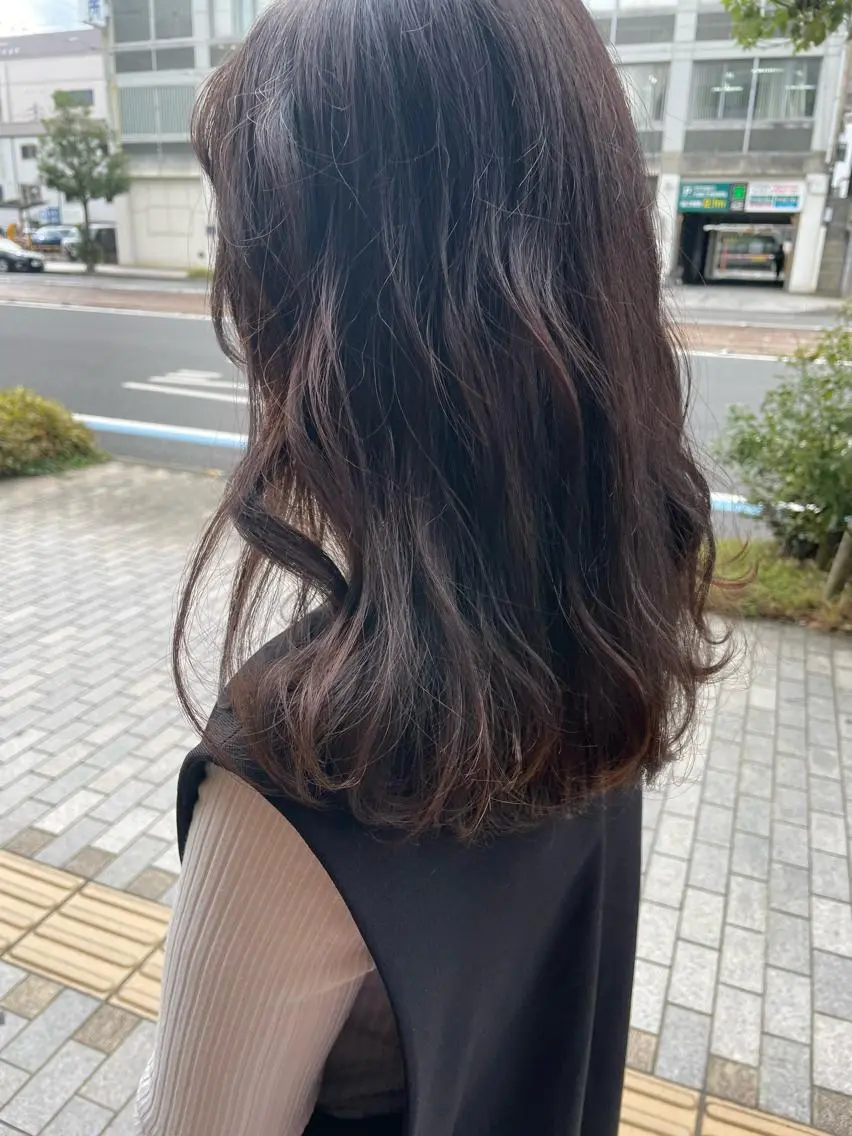 セミロング ヘアアレンジ Era Hatsuneのヘアスタイル