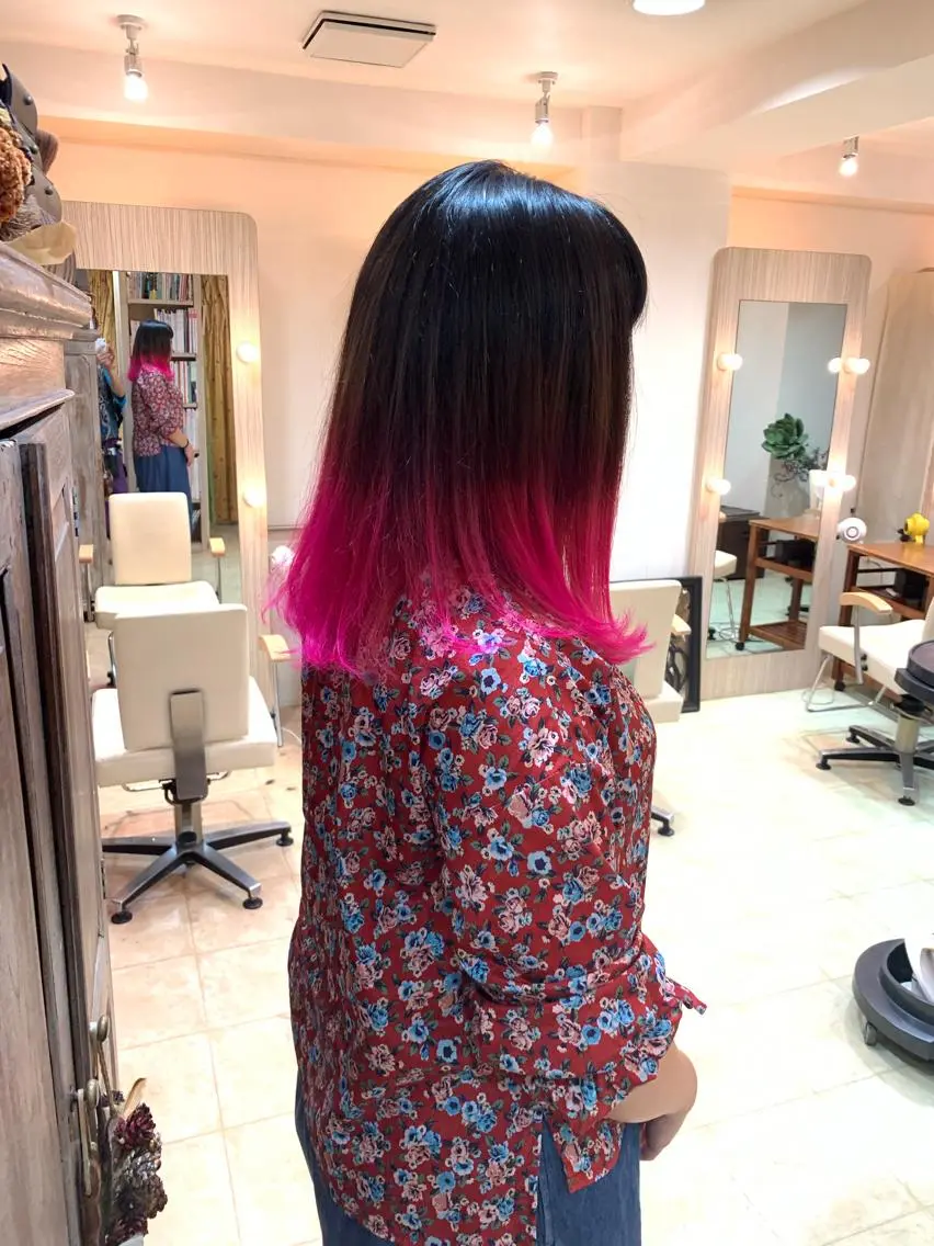 ロング カラー nishimura makotoのヘアスタイル