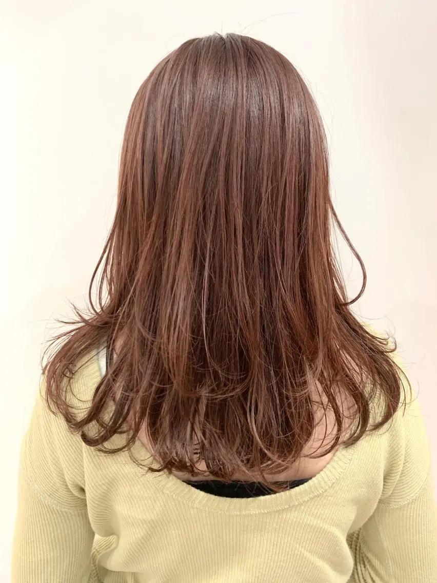 ロング カラー レイヤーカット 🪩yurikaのヘアスタイル