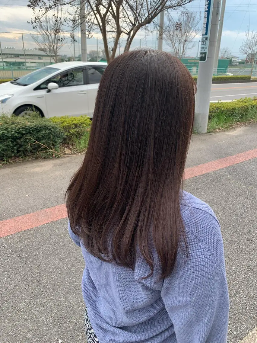 ロング 平田 広大のヘアスタイル