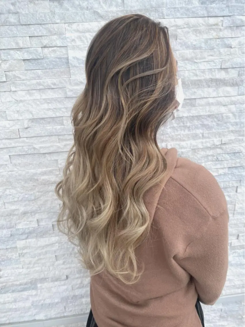 ロング カラー 豊橋美容院 ソンリエのヘアスタイル